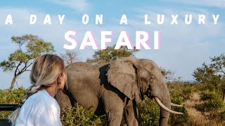 What a day on a luxury safari looks like  Sabi Sabi Earth Lodge Africa [upl. by Sarena]