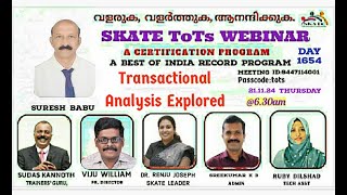 Transactional Analysis explored  SURESH BABU Day1654ToTs webinar [upl. by Edwyna877]