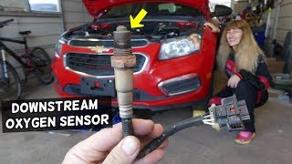 CHEVROLET CRUZE DOWNSTREAM OXYGEN SENSOR REPLACEMENT LOCATION OXYGEN SENSOR 2 REPLACEMENT [upl. by Phillipe]