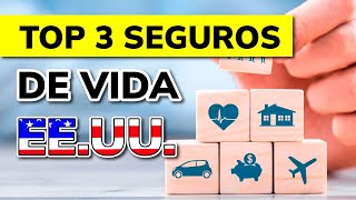 🥇 3 Mejores SEGUROS DE VIDA en ESTADOS UNIDOS 2025 [upl. by Anaher]