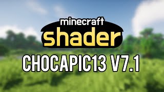 Shader Minecraft Shader  Chocapic13 v71  Free Download T3T [upl. by Naejarual]