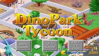 Dinopark Tycoon gameplay PC Game 1993 [upl. by Nnylyahs]