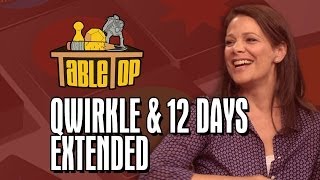 TableTop Extended Qwirkle and 12 Days Kelly Hu Wil Wheaton Meredith Salenger and Nolan Kopp [upl. by Bathsheba]