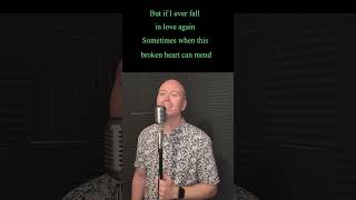 IF I EVER FALL IN LOVE AGAIN LYRICS KARAOKE DUET MALE PART ONLY [upl. by Cresa452]