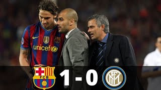 Barcelona vs Inter Milan 10 UCL Semi Final 20092010 All Goals amp Full Match Highlights [upl. by Boothman]