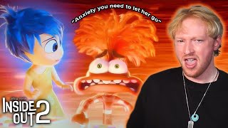 Pixar’s INSIDE OUT 2 made me Cry Rage Throw Up… LITERALLY FirstTime Movie Reaction [upl. by Jakoba]