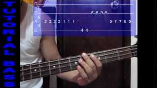 Dios Incomparable Marco Barrientos Generacion 12 Bajo Bass Cover Tutorial [upl. by Junette503]