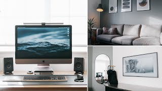 Home Office Tour  Productive Workspace  Desk Setup [upl. by Courtnay998]