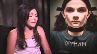 Orphan First Kill  Exclusive Interviews  Moviefone TV [upl. by Hobbs]