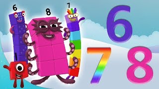 Numberblocks  6 7 8  Learn to Count  Learning Blocks [upl. by Bubalo]