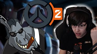 super reacts to Dunkeys Overwatch 2 a Pathetic Sequel [upl. by Marj]