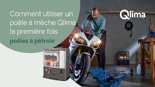 Comment utiliser un poêle à mèche Qlima la première fois [upl. by Dallon]