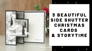 Easy Christmas Cards Using Scraps [upl. by Kcirtemed]