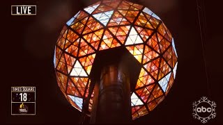 20232024 Ball Drop With Times Square Renovations [upl. by Holly-Anne]