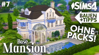 Die Sims 4 Haus bauen ohne Packs  Tipps  Base Mansion 7 Küche amp Esszimmer deutsch [upl. by Hacceber]