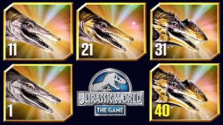 NEW PLATECARPUS MAX LEVEL FEEDING JURASSIC WORLD [upl. by Lammaj910]