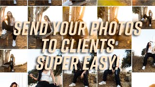 How to Deliver Photos to your Clients [upl. by Nnylakcaj]