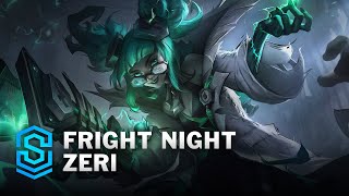 Fright Night Zeri Skin Spotlight  League of Legends [upl. by Norbel675]