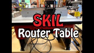 Skil Router Table Review [upl. by Wiltsey273]