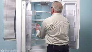 Whirlpool Refrigerator Repair  How to Replace the Air Filter [upl. by Svensen214]