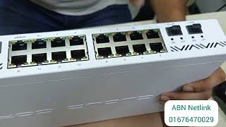 Mikrotik CCR200416G2S Full review unboxing Bandwith controller router  mikrotik viralvideo [upl. by Maida241]