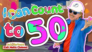 I Can Count to 50 NOW  Jack Hartmann [upl. by Del]