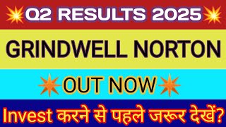 Grindwell Norton Q2 Results 🔴 Grindwell Norton Results 🔴 Grindwell Norton Limited Share Latest News [upl. by Coppinger]