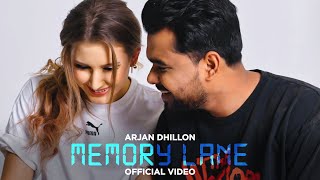 Memory Lane Official Video I Arjan Dhillon  Brown Studios [upl. by Yoc467]