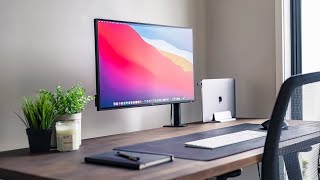 My Minimal Productivity Mac Desk Setup for students office work developers and more [upl. by Anyg696]