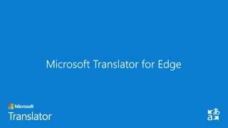 How to Use the Microsoft Translator Edge Extension [upl. by Drucilla]