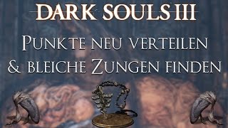 Dark Souls 3  Guide  Punkte neu verteilen amp bleiche Zungen finden [upl. by Onid]