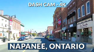 Scenic Drive through Napanee Ontario in 4K  Eastern Canadas Hidden Gem [upl. by Aivek350]