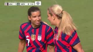 USWNT vs Mexico July 5 2021 [upl. by Rosalinda]