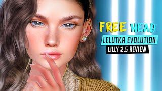 LELUTKA Evolution 25 TUTORIAL Lilly bento head Second Life 2021 [upl. by Mundy]