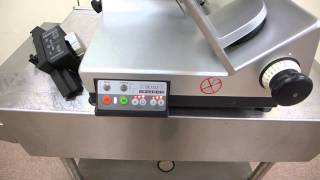 Bizerba SE12D Automatic and Manual Gravity Feed Slicer Thrane Equipment eBay [upl. by Ankeny833]