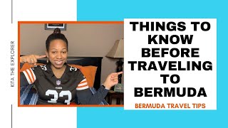 Things to Know Before Traveling to Bermuda  Bermuda Travel Tips [upl. by Moyra]