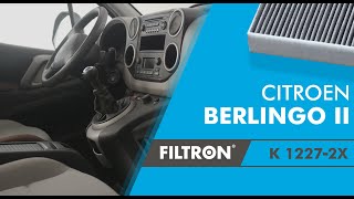 Jak wymienić filtr kabinowy – Citroën Berlingo II – The Mechanics by FILTRON [upl. by Ettennaej163]