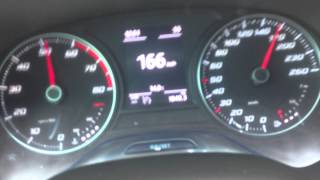 SEAT LEON 12TSI 105HP TOP SPEED [upl. by Eiramait]