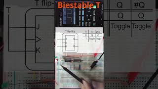 logicgates Biestable T flipflops [upl. by Jona]