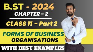 Forms of Business Organisations  Chapter 2  Business studies  Class 11  Part 2 [upl. by Adnamra671]