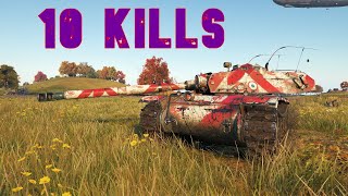 World of Tanks BatChâtillon Bourrasque  10 Kills [upl. by Hannavahs]