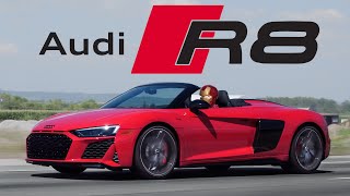 2021 Audi R8 Spyder Review  BEST DAILY SUPERCAR [upl. by Garrity199]