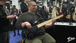 Karel Honasan F Bass  Namm 2012 [upl. by Analle]