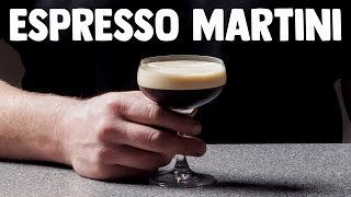 Espresso Martini Cocktail Recipe [upl. by Harriett]