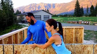 How To Build A Shed Part 1  Framing and Sheathing Walls [upl. by Larrabee993]