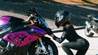 Mujeres En Moto 11  Motos Deportivas [upl. by Sueahccaz]