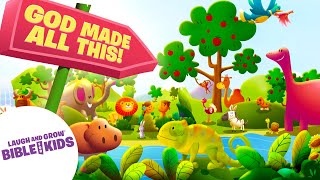 How God Made EVERYTHING The Creation Story for Kids  Bible Stories for Kids [upl. by Mallin]