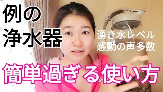 【超絶・経済的！】もう、水を買うのをやめました。自宅の水道水が湧き水レベルに？！あの浄水器の使い方です。（怪しいと思う方は見ないでください汗） [upl. by Animar509]