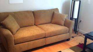 wayfair sofa assembly service video in DC MD VA by Furniture Assembly Experts LLC [upl. by Winifield]