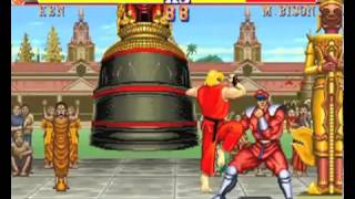 Street Fighter 2 Ken Hurricane Kick [upl. by Enwad]